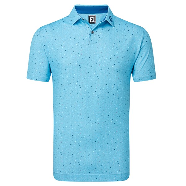 FootJoy Mens Tweed Texture Pique Polo Shirt