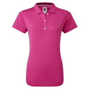 FootJoy Ladies Stretch Pique Solid Polo Shirt