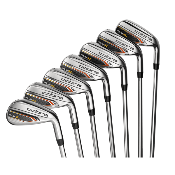fly xl iron set gold fusion steel