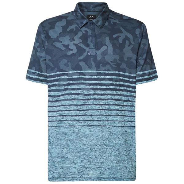 Oakley Mens Camo Stripe Polo Shirt