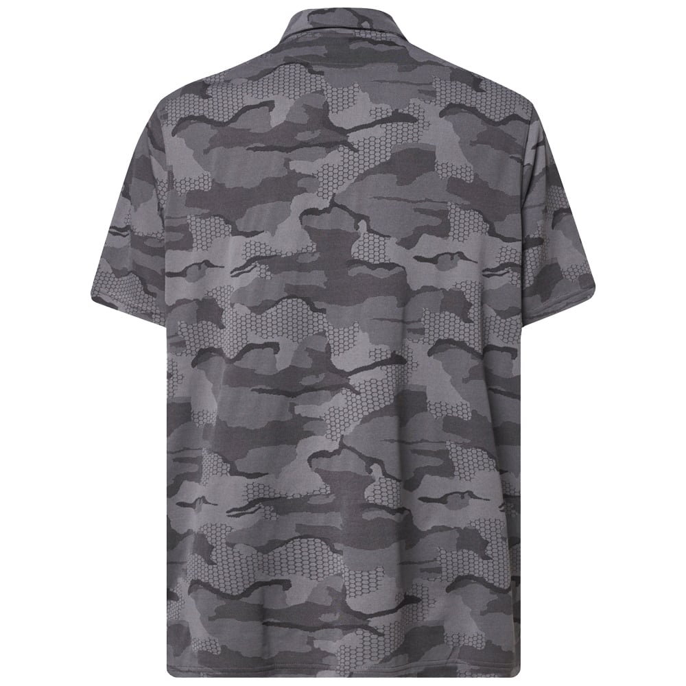 Oakley Mens Jaquard Camo Polo Shirt - GolfOnline