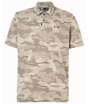 Oakley Mens Jaquard Camo Polo Shirt - GolfOnline