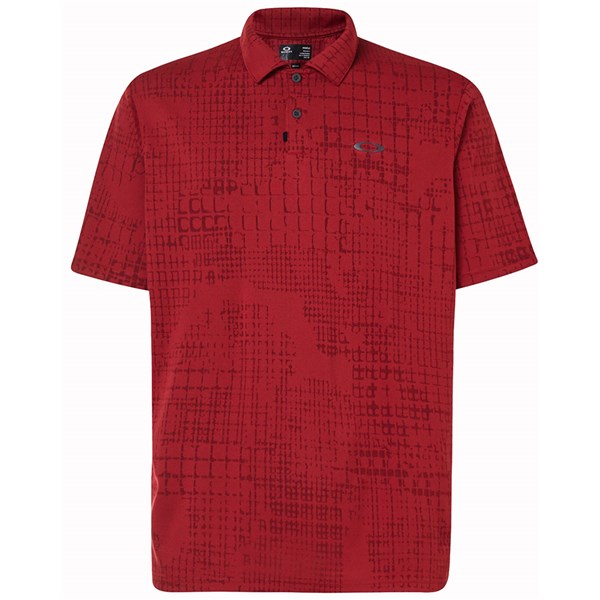 Oakley Mens Dimension Jacquard Polo Shirt