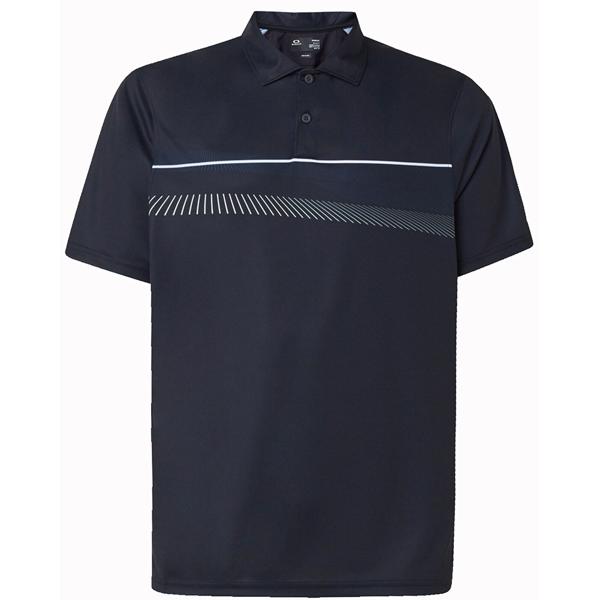 Oakley Mens Dimension Stripe RC Polo Shirt