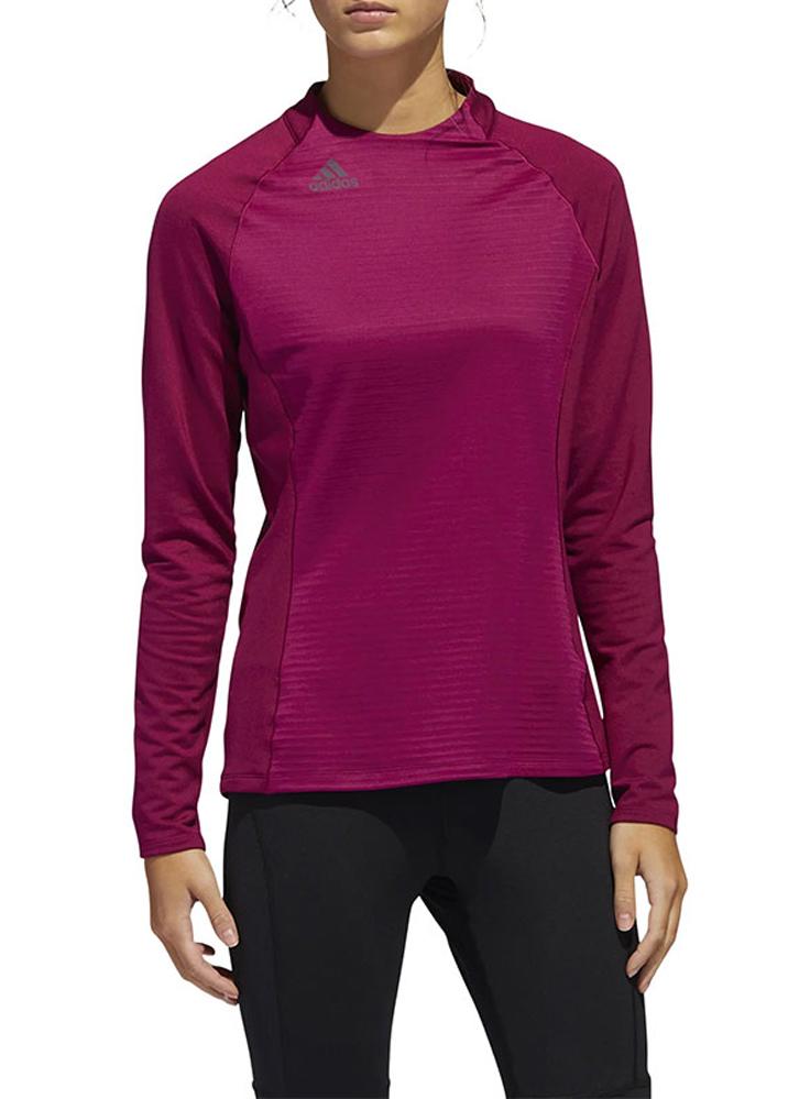 adidas Ladies COLD.RDY Long Sleeve Mock Neck Top - GolfOnline