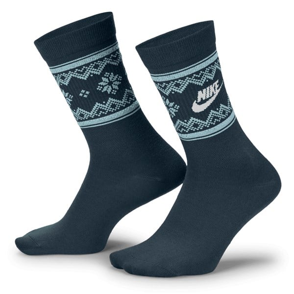 Nike Unisex Everyday Essential Fair ISLE Crew Socks (1 Pairs)