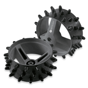 Motocaddy DHC Hedgehog Winter Wheels - - Compatible with DHC 28v Trolleys