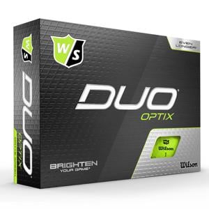 Wilson Duo Optix Green Golf Balls