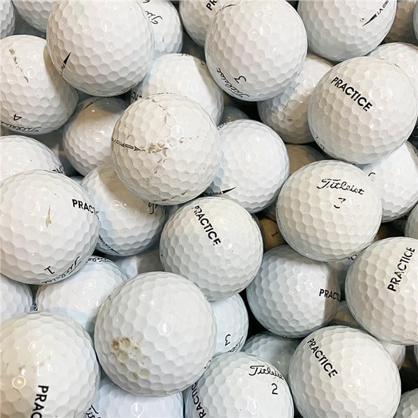 Titleist Pro V1 & Pro V1x Grade A/B Practice Balls (100 Balls)