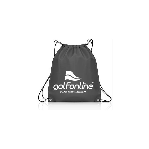 GolfOnline Logo - Draw String Shoe Bag