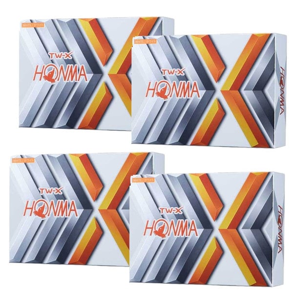 Honma TW-X Golf Balls - 4 For 3 (48 Balls)