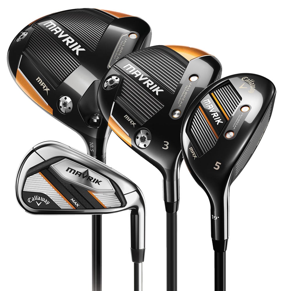 Callaway Mavrik MAX 9-Piece Golf Set (Steel/Graphite) - Golfonline