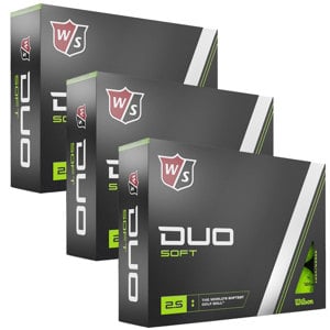 Wilson Duo Soft Golf Balls - 3 For 2