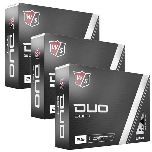 Wilson Duo Soft Golf Balls (36 Balls) - 3 For 2