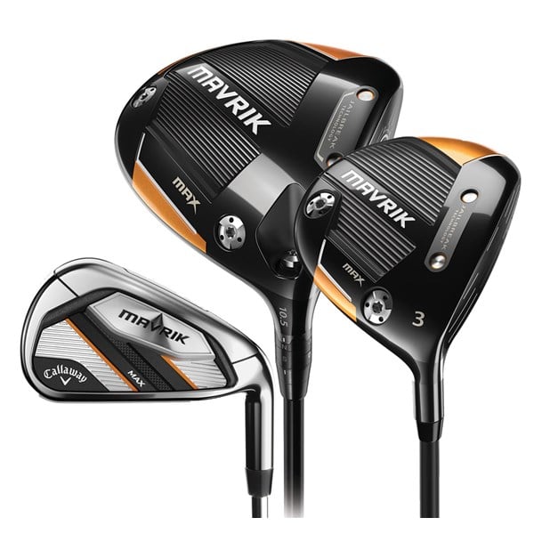 Callaway Mavrik MAX 8-Piece Golf Set (Steel/Graphite)