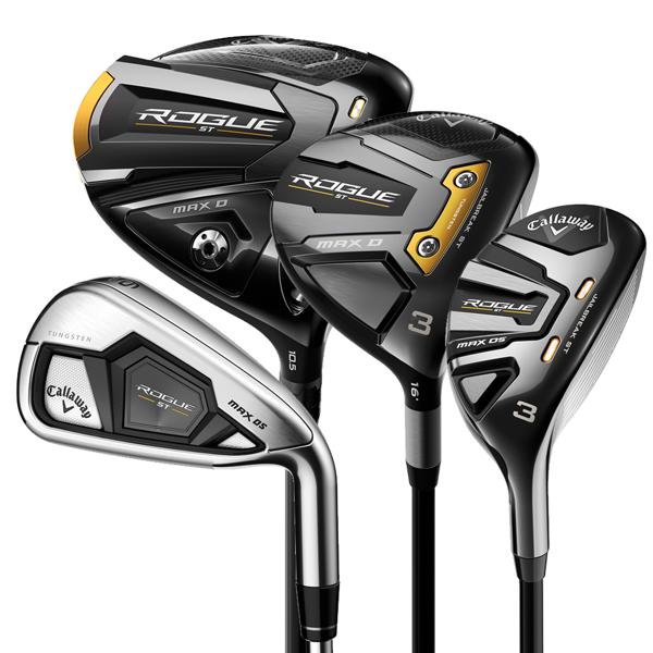 Callaway Rogue ST MAX D 9-Piece Golf Set (Steel/Graphite)