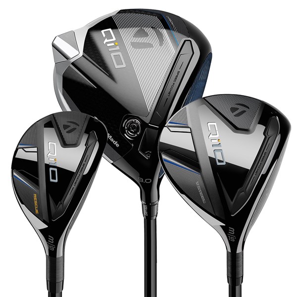 TaylorMade Qi10 3-Pc Wood Set (Graphite Shaft)