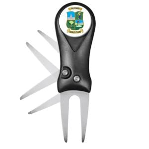 Eze Auto Pitchfork + Dome 3D Decal Logo