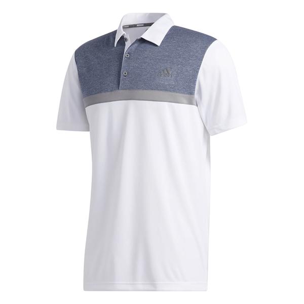 adidas Mens Colour Block Novelty Polo Shirt Golfonline