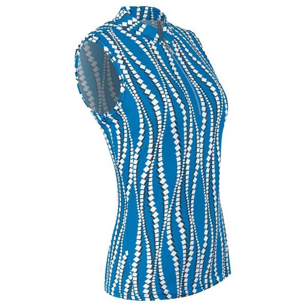 Tail Ladies Golf Electra Sleeveless Top - Diamond Waves