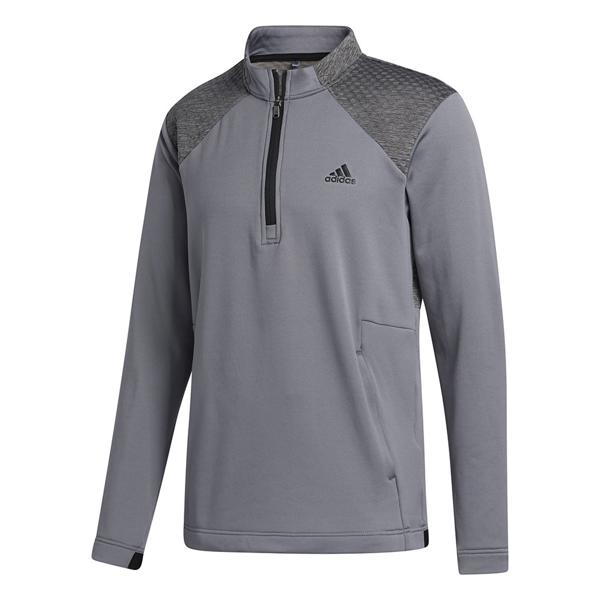 adidas Mens COLD.RDY 1/4 Zip Pullover (Logo on Chest)