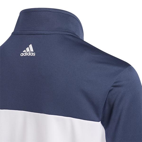 adidas Boys Full Zip 3 Stripes Jacket