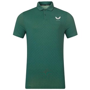 Castore Mens Printed 2 Polo Shirt