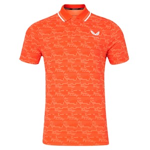 Castore Mens Printed Tech Polo Shirt