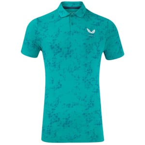 Castore Mens Club Geo Print Polo Shirt