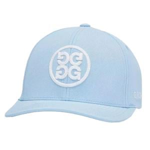 G/FORE Mens Circle G's Stretch Twill Snapback Cap