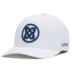 G/FORE Mens Circle G's Stretch Twill Snapback Cap