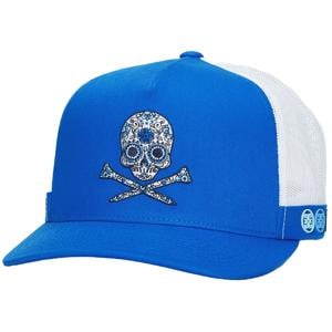 G/FORE Mens Dias De Los Muertos Cotton Twill Trucker Cap