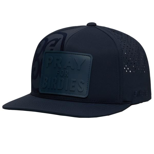 G/FORE Mens Pray For Birdies Patch Perforated Delta Cap