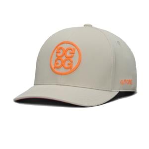 G/FORE Mens Chainstitch Circle G's Contrast Cotton Twill Cap