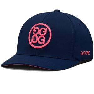 G/FORE Mens Chainstitch Circle G's Contrast Cotton Twill Cap