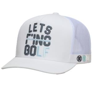 G/FORE Mens LFG Tall Trucker Cap