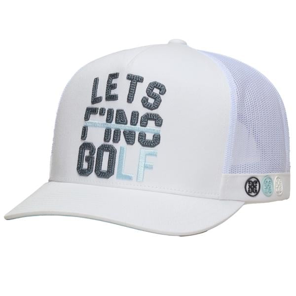 G/FORE Mens LFG Tall Trucker Cap