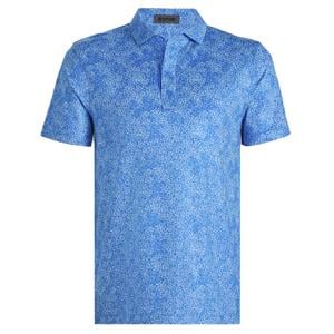 G/FORE Mens Hydrangea Tech Jersey Polo Shirt - SALE