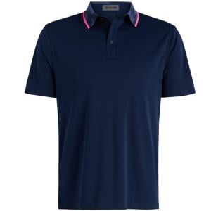 G/FORE Mens Camo Collar Performance Pique Polo Shirt