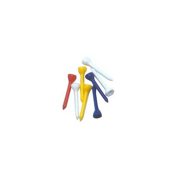 Golf Long Plastic Tees (20pk)