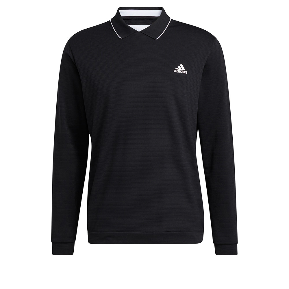 Adidas men's long sleeve polo shirts best sale