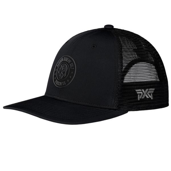 PXG Darkness 6-Panel Trucker Patch Snapback Cap