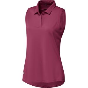 adidas Ladies Primeblue Sleeveless Polo Shirt