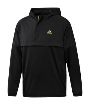 adidas Mens Anorak Primeblue Quarter Zip Pullover Hoodie GolfOnline