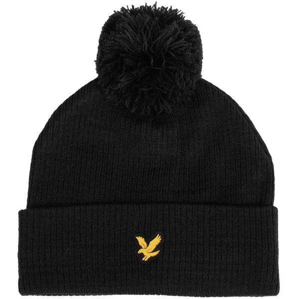 Lyle and Scott Lined Bobble Beanie