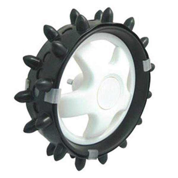 The Hedgehog Fairway Protector Wheel Cover Set (Fits 4-Wheel MicroCart Trolley)