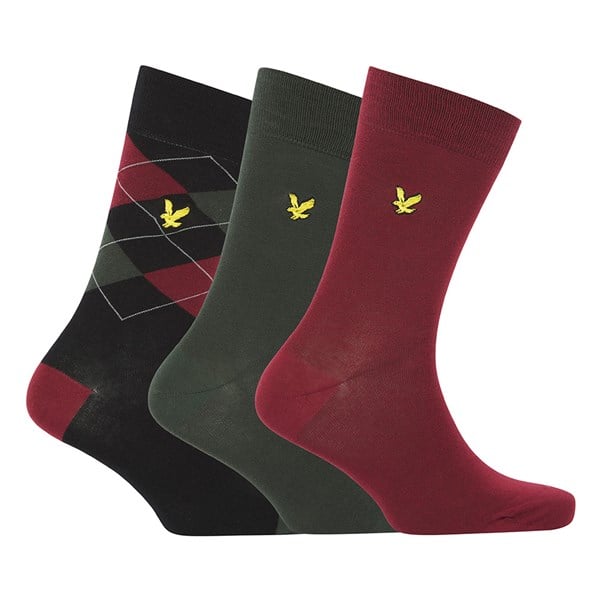 Lyle and Scott Mens Hewie Socks (3 Pairs)