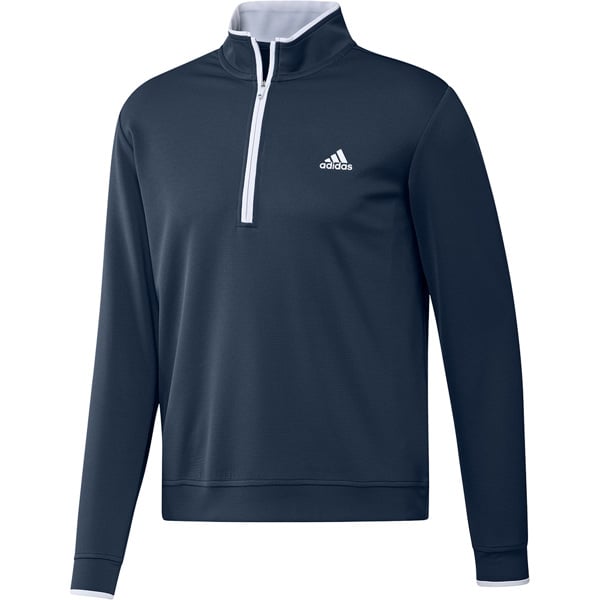 adidas Mens Primegreen UPF Quarter Zip Pullover