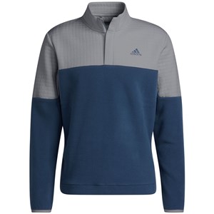 adidas Mens DWR Colourblock 1/4 Zip Pullover