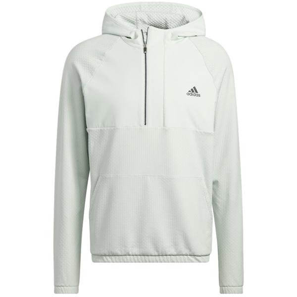 adidas Mens Fleece Anorak Quarter Zip Hoodie